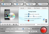 Bigasoft DVD to iPhone Converter for Mac screenshot